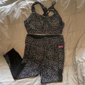 Juicy Couture Sports bra and leggings set
